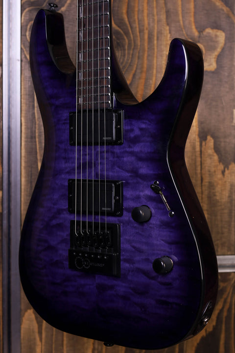 LTD H-1000 EVERTUNE QMSTPSB SEE THRU PURPLE SB