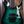 ESP E-II Horizon FR-7 Black Turquoise Burst