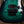 ESP E-II Horizon FR-7 Black Turquoise Burst