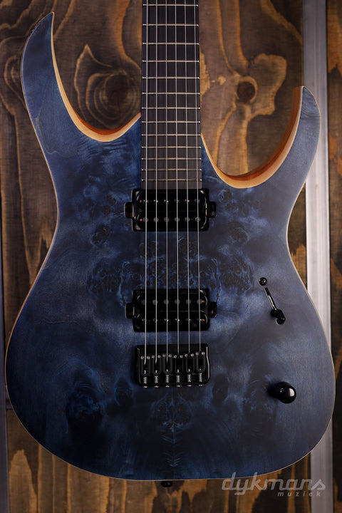 Mayones Duvell 6 Elite Dirty Blue Burst Satin