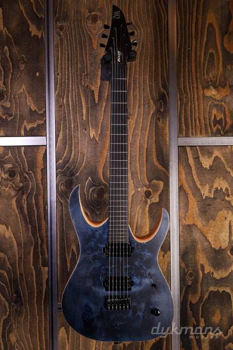 Mayones Duvell 6 Elite Dirty Blue Burst Satin