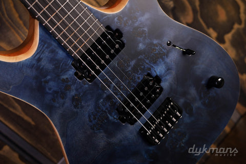 Mayones Duvell 6 Elite Dirty Blue Burst Satin