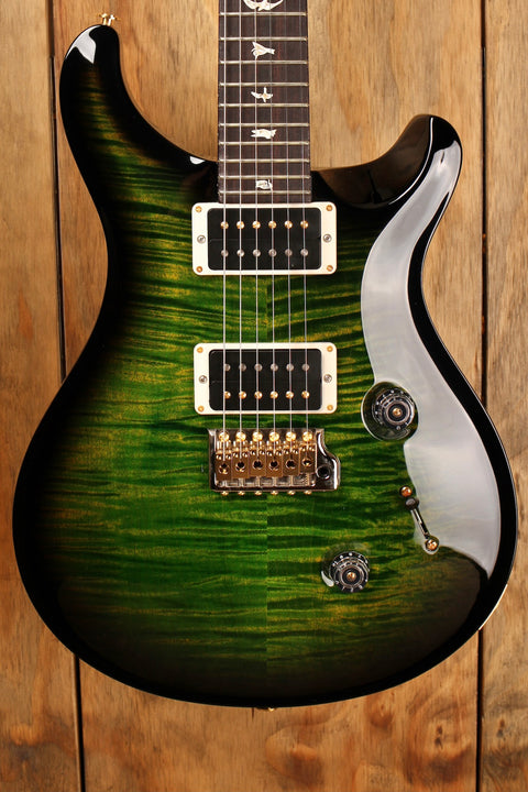 PRS Custom 24 10-Top Eriza Smokeburst (Custom Color + Hybrid Hardware)