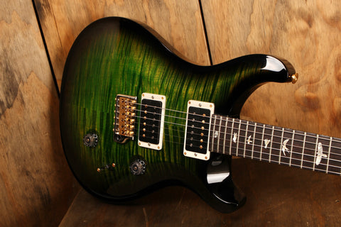 PRS Custom 24 10-Top Eriza Smokeburst (Custom Color + Hybrid Hardware)