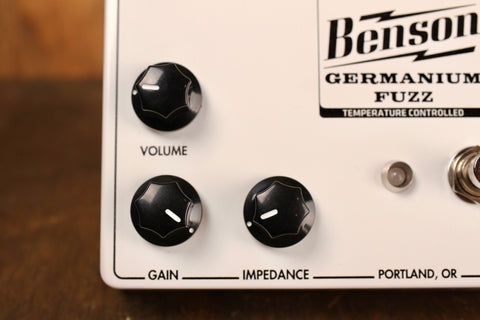 Benson Germanium Fuzz (White)