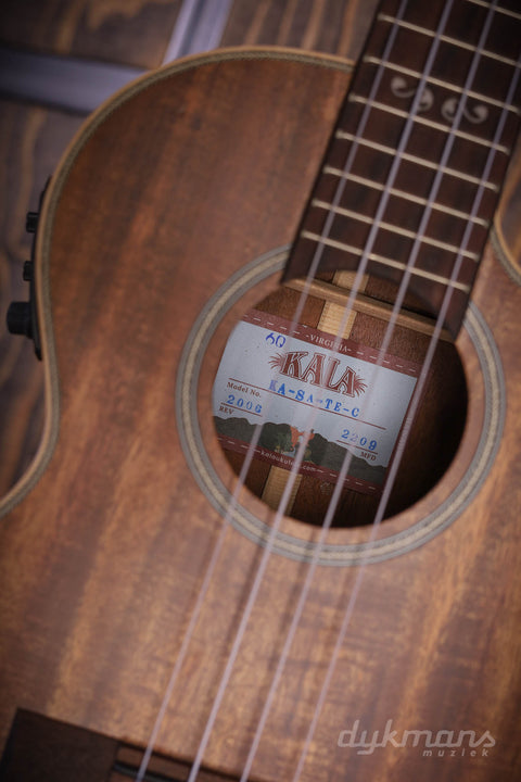 Kala Tenor Ukulele All Solid Acacia Cutaway w/EQ