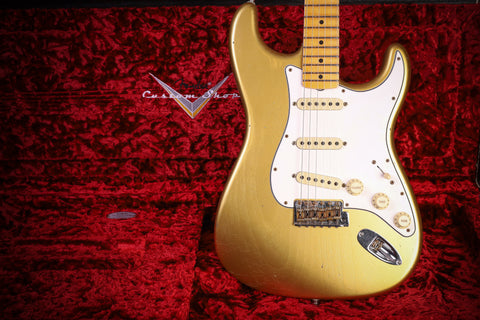 Fender Custom Shop Postmodern Stratocaster Journeyman Relic, Aged Aztec Gold