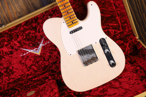 Fender Custom Shop 58 Telecaster Journeyman Relic, Aged White Blonde