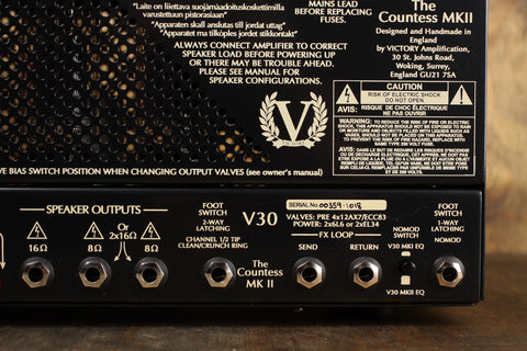 Victory Amps V30 MKII Lunchbox Head