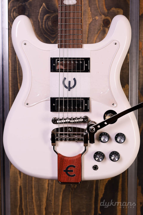 Epiphone Crestwood Custom Tremotone Polaris White