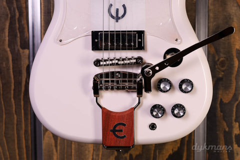 Epiphone Crestwood Custom Tremotone Polaris White