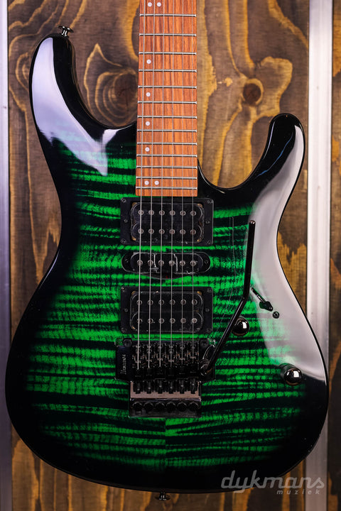 Ibanez KIKOSP3 Transparent Emerald Burst Kiko Loureiro