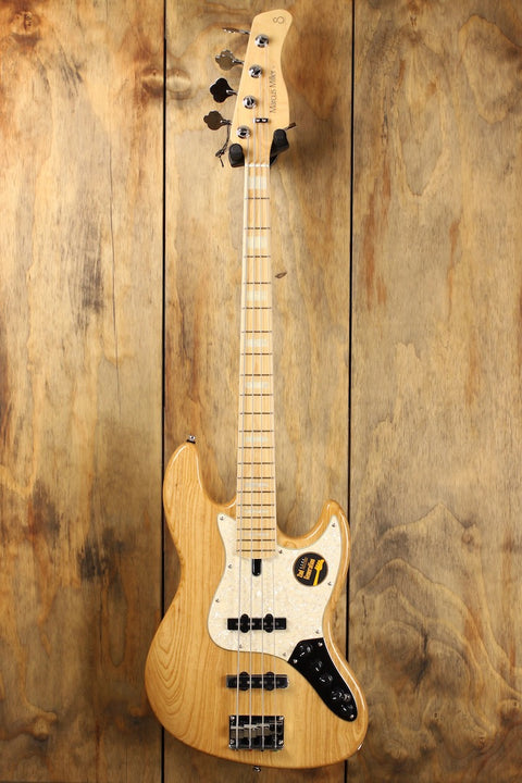 Sire Marcus Miller V7 2nd Gen Swamp Ash 4-string Natural