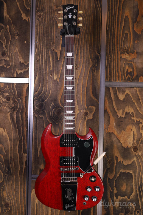 Gibson SG Standard '61 Maestro Vibrola Faded Vintage Cherry