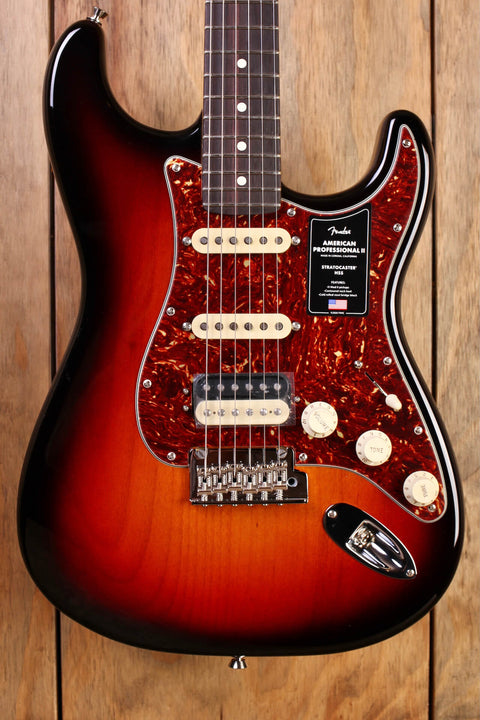 Fender American Professional II Strat HSS RW 3-Color Sunburst