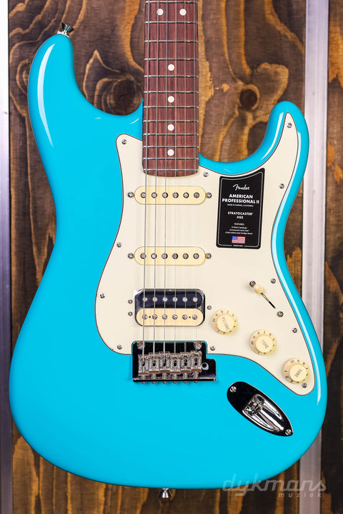 Fender American Pro II Strat HSS MBL