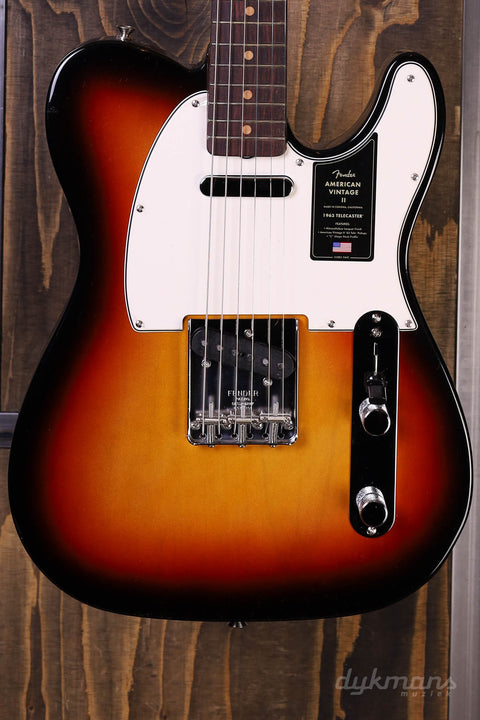 Fender American Vintage II '63 Telecaster 3-Tone Sunburst