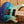 PRS Wood Library Custom 24 Blue Fade (Limited) #0310629
