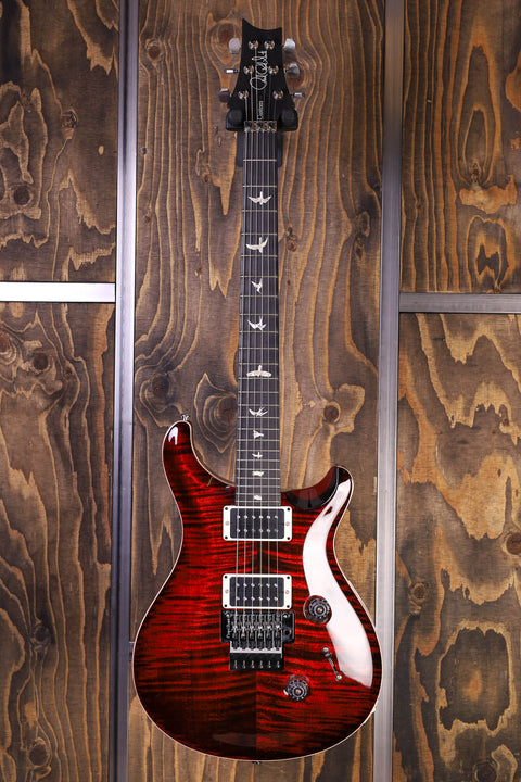 PRS Custom 24 "Floyd" Fire Red 10-Top