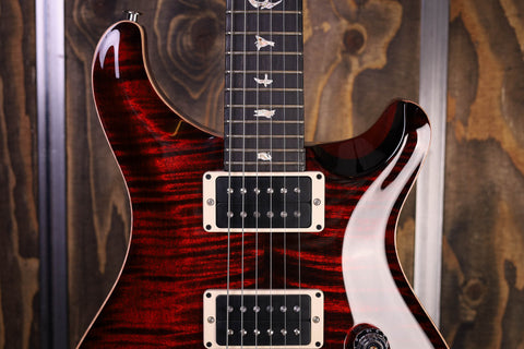 PRS Custom 24 "Floyd" Fire Red 10-Top