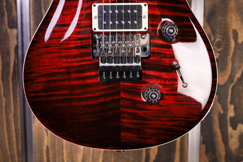 PRS Custom 24 "Floyd" Fire Red 10-Top