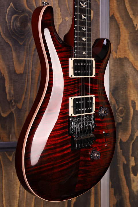 PRS Custom 24 "Floyd" Fire Red 10-Top