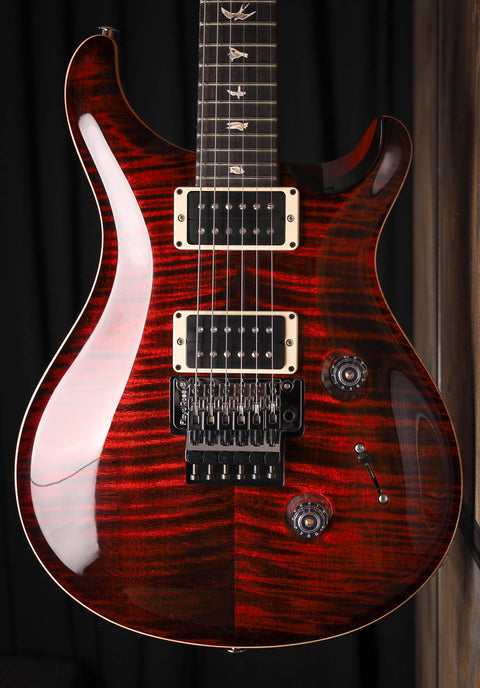 PRS Custom 24 "Floyd" Fire Red 10-Top