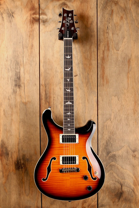 PRS SE Hollowbody II Tri-Colour Sunburst