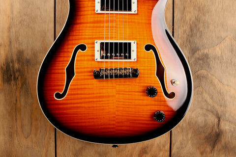 2020 PRS SE Hollowbody II Tri-Colour Sunburst