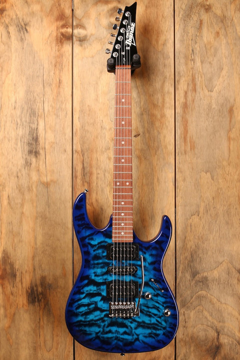 Ibanez GRX70QA Transparent Blue Burst