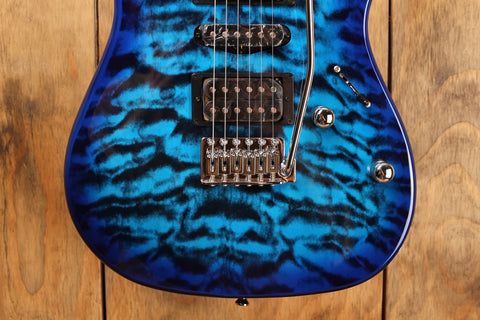 Ibanez GRX70QA Transparent Blue Burst