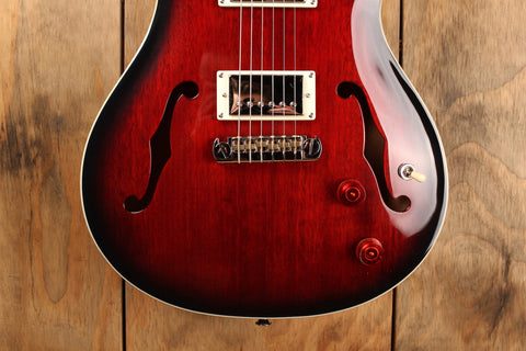 PRS SE Hollowbody Standard Fire Red Burst