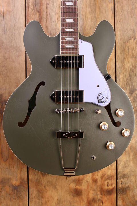 Epiphone Casino Worn Olive Drab