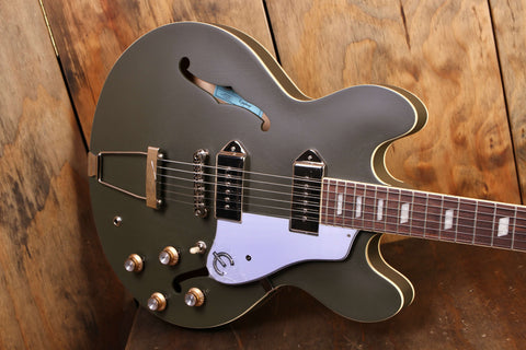 Epiphone Casino Worn Olive Drab