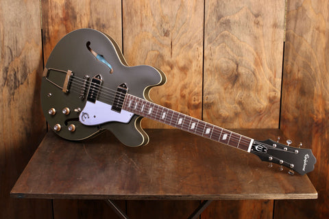 Epiphone Casino Worn Olive Drab