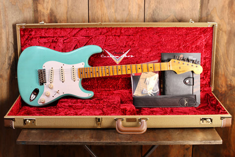 Fender Custom Shop 1957 Stratocaster Journeyman Relic Aged Sea Foam Green