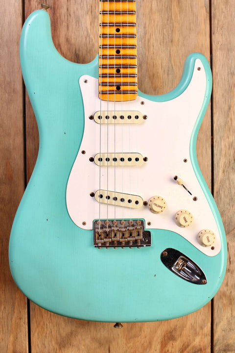 Fender Custom Shop 1957 Stratocaster Journeyman Relic Aged Sea Foam Green