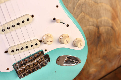 Fender Custom Shop 1957 Stratocaster Journeyman Relic Aged Sea Foam Green