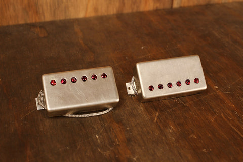 Cream T BFG Whisker Bucker Aged Nickel w/ Red Pole Pieces (Set)