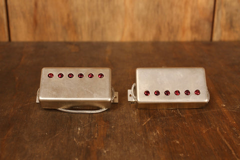 Cream T BFG Whisker Bucker Aged Nickel w/ Red Pole Pieces (Set)