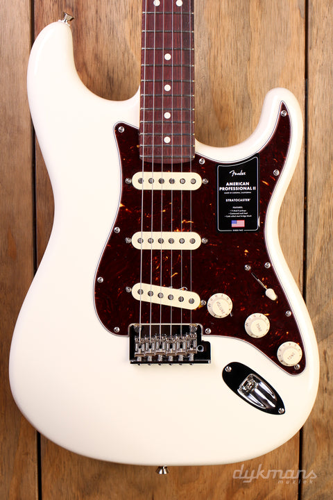 Fender American Pro II Strat Olympic White (B-stock)